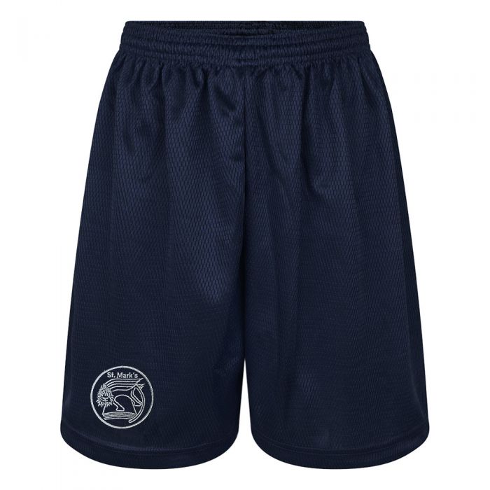 St Mark's PE Shorts - School Bells, The Uniform Experts