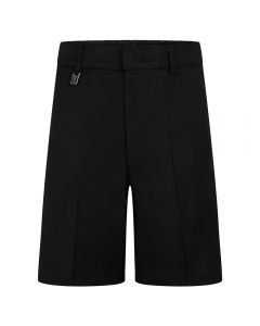 BOYS SCHOOL SHORTS BLACK 