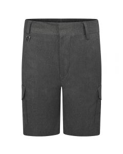 BOYS CARGO SHORTS GREY 