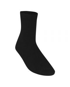 Ankle School Socks- Black 