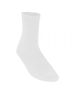 Ankle School Socks - White