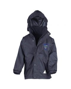 St Ignatius Catholic Primary reversible coat with School logo